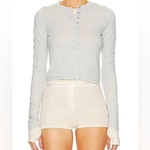 GRLFRND Layering Jersey cardigan set